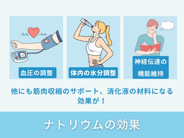 ナトリウムの効果