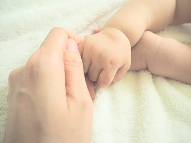 お母さんと赤ちゃん