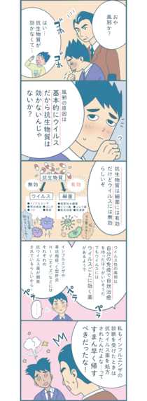 【漫画付き】細菌とウイルスって何が違うの？