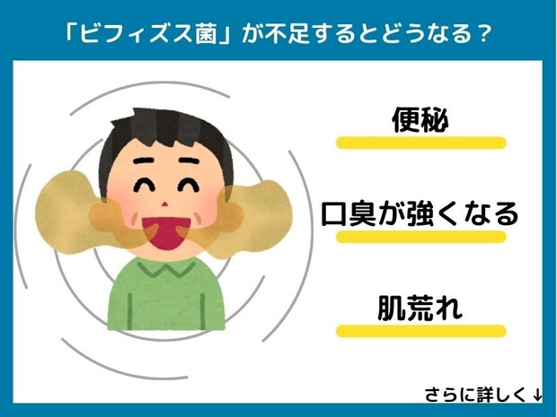 ビフィズス菌が不足するとどうなる?