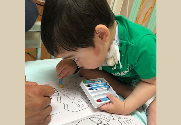 「普段とは違う！」母親の直感で、休日診療を受診