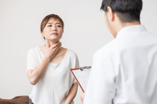 カウンセリングを受ける女性