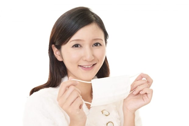マスク女性