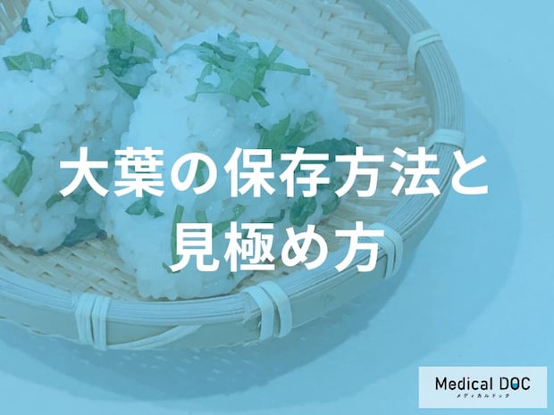 「大葉」は”冷凍保存”できる?適切な保存方法と鮮度の見極めを管理栄養士が解説!