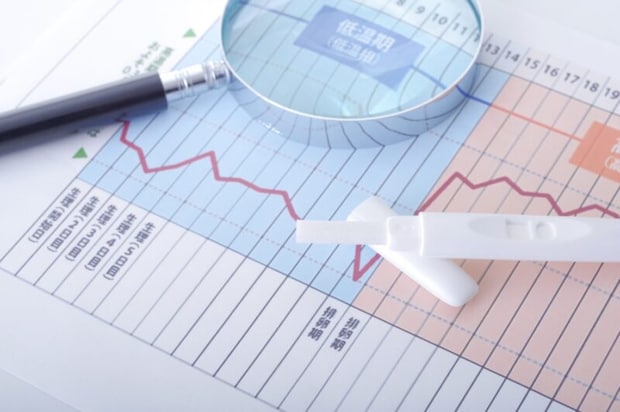 妊娠の検査をするイメージ