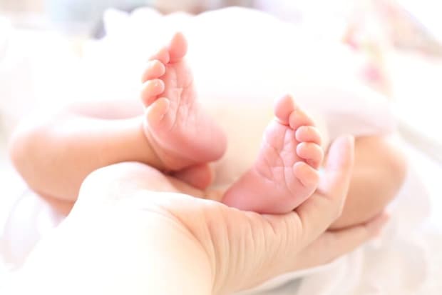 赤ちゃんのあし