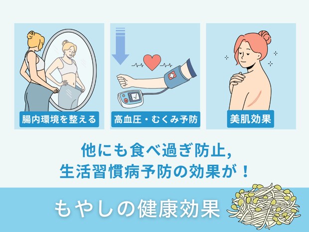 もやしの健康効果
