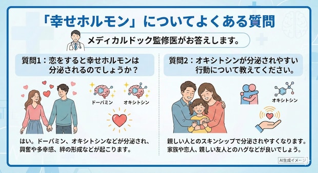 「幸せホルモン」についてよくある質問