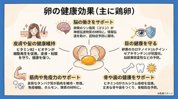卵の健康効果