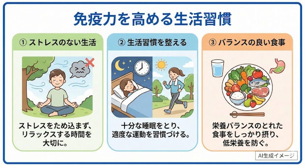 免疫力を高める生活習慣