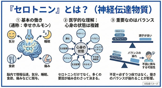 「セロトニン」とは？
