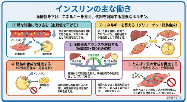 インスリンの働き