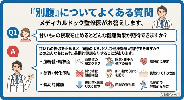 「別腹」についてよくある質問