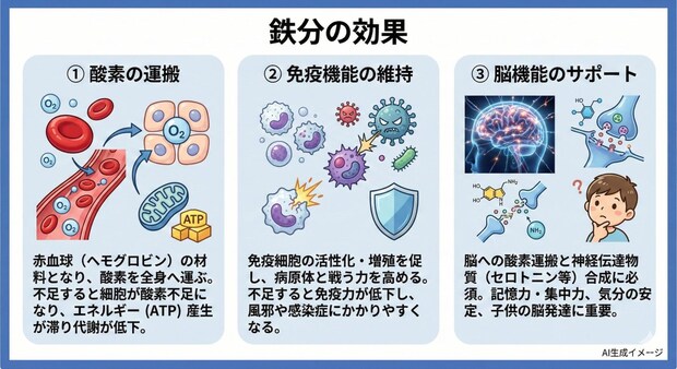 鉄分の効果
