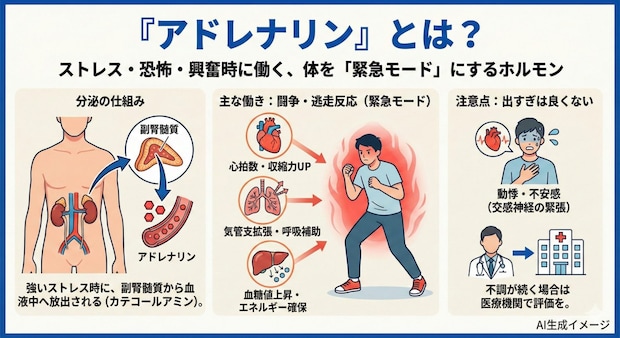 「アドレナリン」とは？