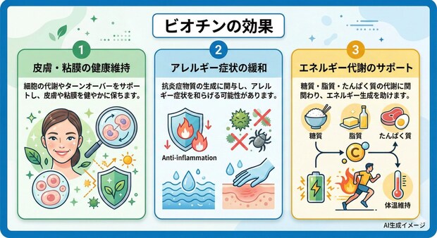 ビオチンの効果