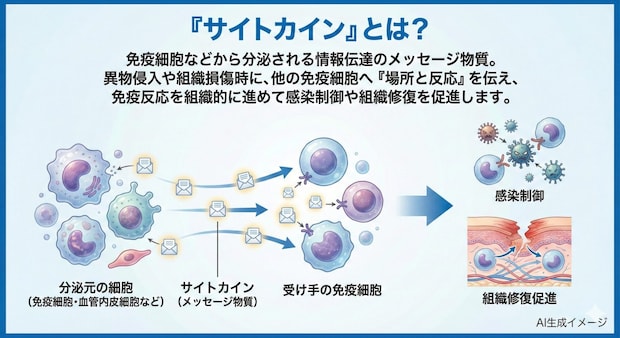 「サイトカイン」とは？