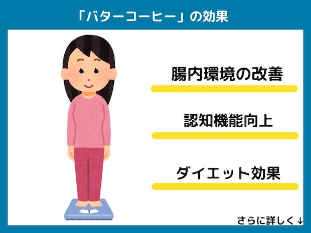 バターコーヒーの効果