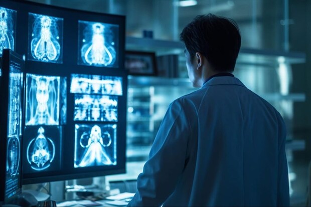 レントゲンを確認