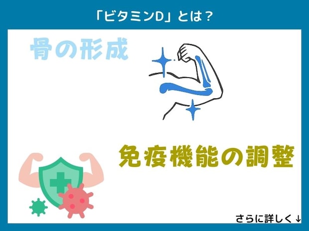 「ビタミンD」とは？