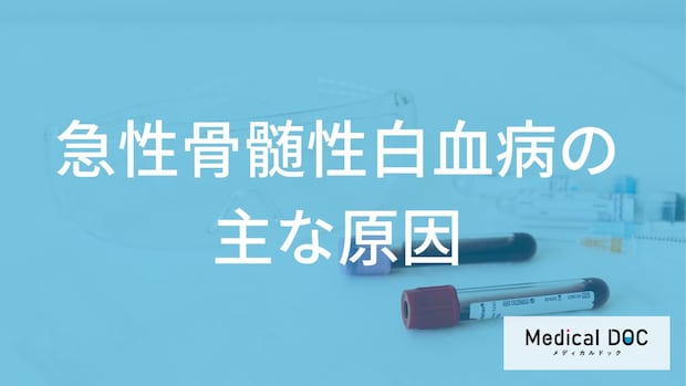 『急性骨髄性白血病』の主な原因とは？ 遺伝子や年齢のリスク【医師解説】