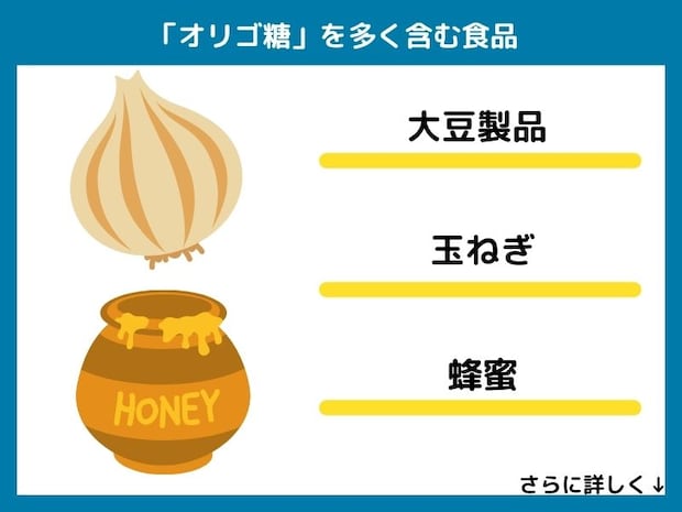 オリゴ糖を多く含む食品