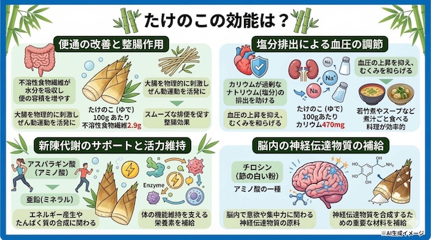 たけのこの効能