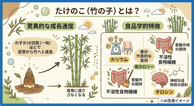 たけのことは？