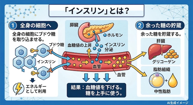 「インスリン」とは？
