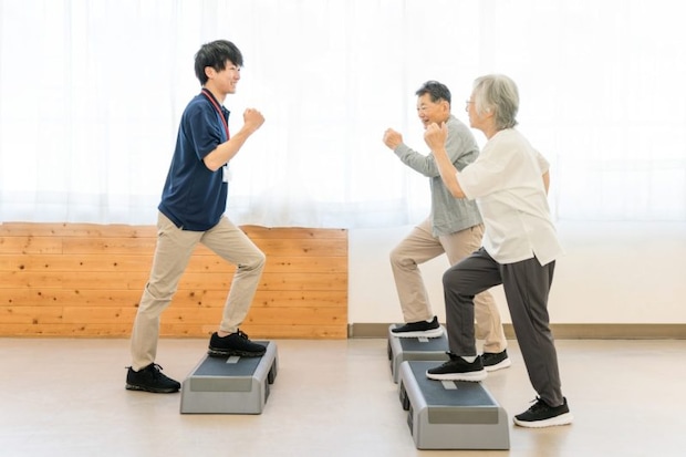 ディサービスでの運動