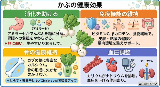 かぶの健康効果