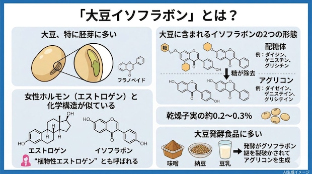 大豆イソフラボンとは？