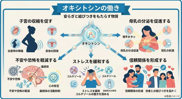 オキシトシンの働き