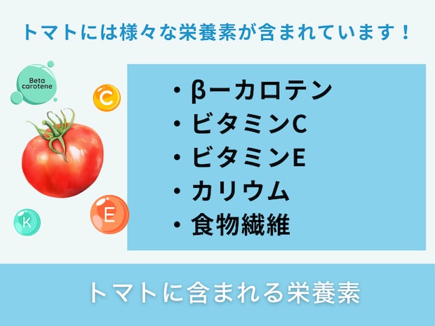 トマトに含まれる栄養素
