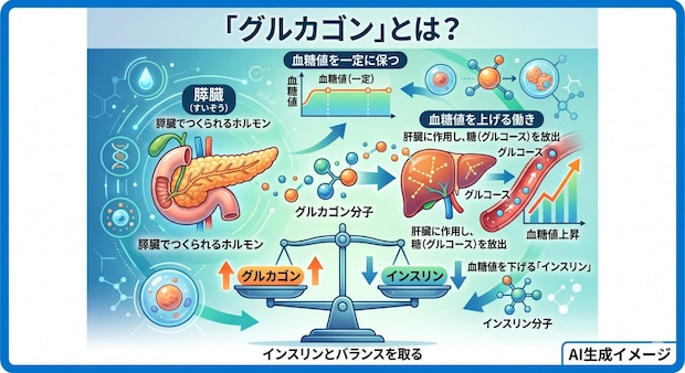 「グルカゴン」とは？