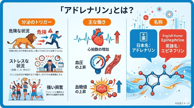 「アドレナリン」とは?