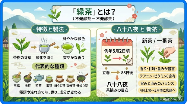 「緑茶」とは？