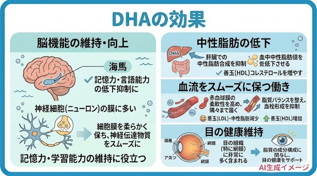 DHAの効果