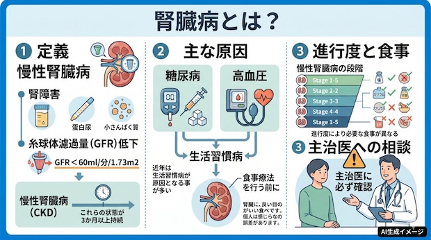 腎臓病とは？