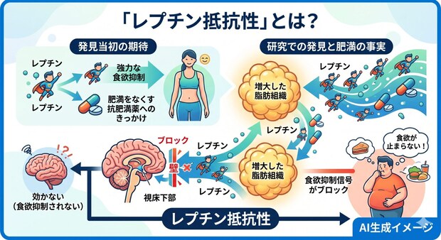 「レプチン抵抗性」とは?
