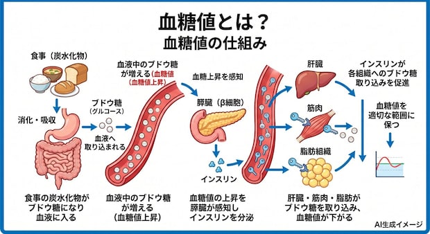 血糖値とは？