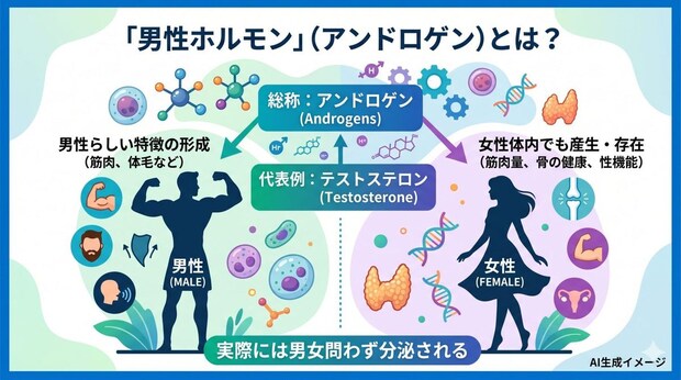 「男性ホルモン」とは?