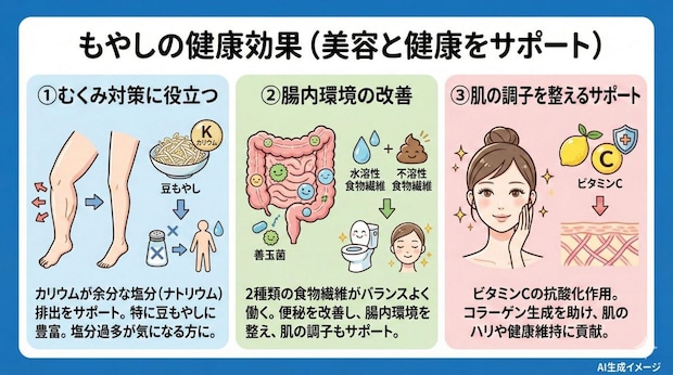 もやしの健康効果