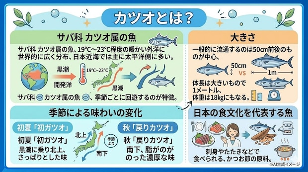 カツオとは？