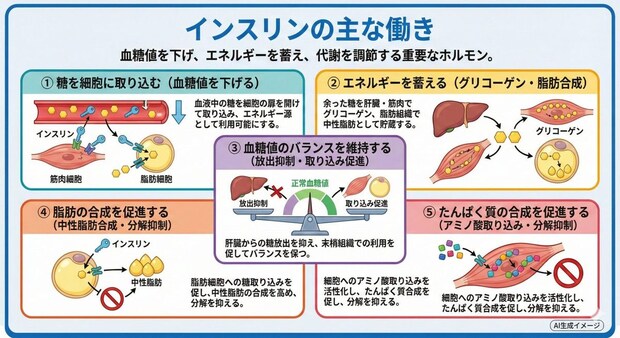 インスリンの働き