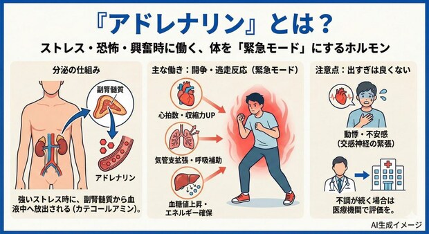 「アドレナリン」とは?