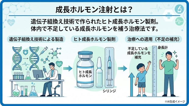 成長ホルモン注射とは?