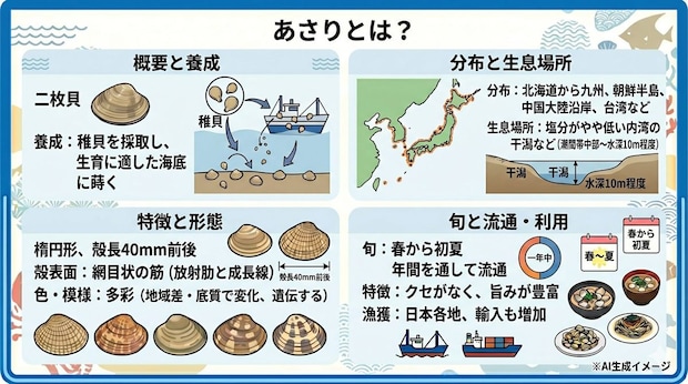 あさりとは？