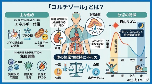 「コルチゾール」とは?