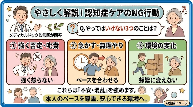 「認知症と物忘れの違い」についてよくある質問